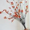 Maple Leaf Dried Flower Bouquet: Autumn Leaves & Tree Trunk Arrangement for Wabi-Sabi Style Home Décor