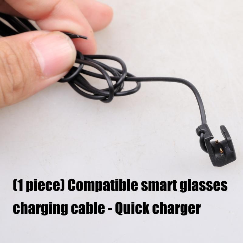 PVC Chargers Cord With TangleFree Design for Smartests Glasses Eyewears Accessories