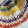 Baby Girl Hat Sun Hat Children's Grass Hat Sunscreen Hat Multicolored Kids Hat
