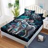 Animal Pattern Mattress Three-Piece Digital Printing Bedding Bed Set Three-Piece Mattress Children Adult