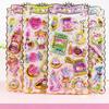 Rich Peach 3D Puffy Sticker Set 3-Piece Smartphone DIY Craft Decorative