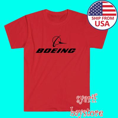 Boeing American Aircraft Airways Men's Red Size S To 5XL