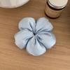 Cloth Flower Scrunchies Flower Shape Exaggerated Hair Ring Large Satin Hair Scrunchies  Lady