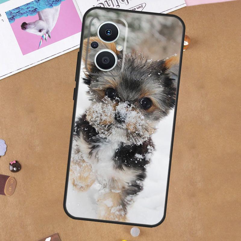 Mini Yorkshire Terrier Case For OPPO Reno 8T 4Z 5Z 11F 8 10 11 Pro 5 6 7 Lite OPPO Find X6 Pro X2 X3 X5 Lite Cover