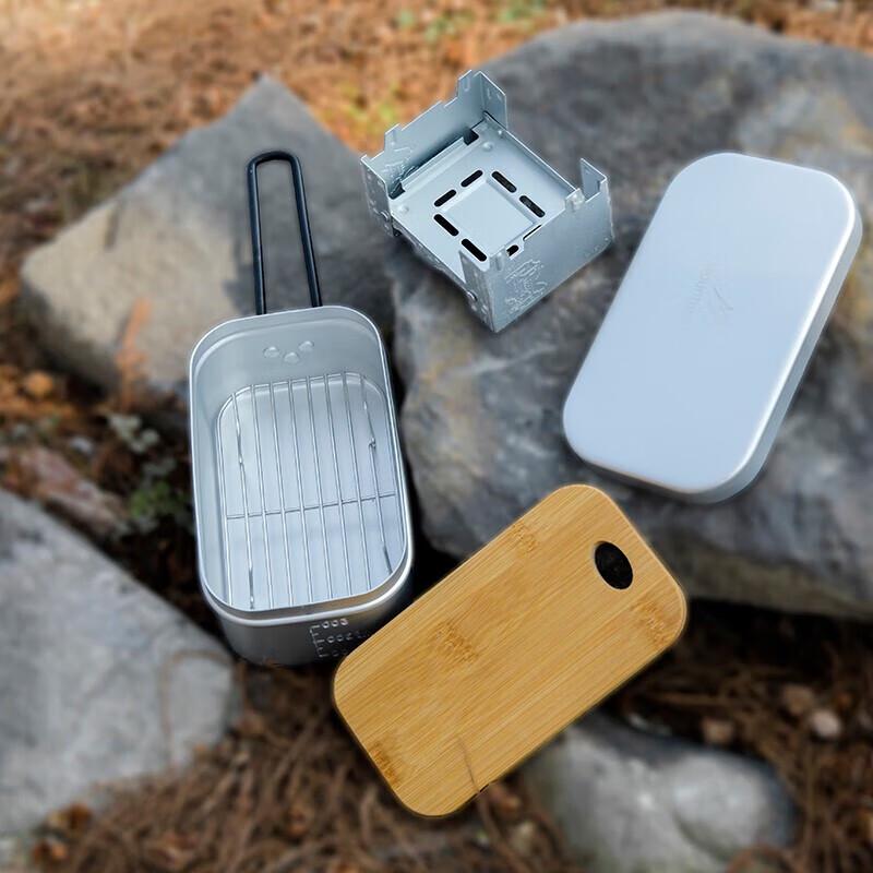 ShanZhiKe Lightweight Aluminum Outdoor Mess Kit