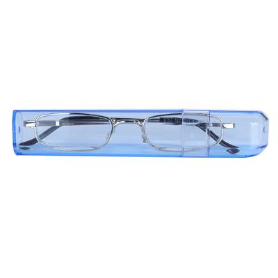 Tragbare Lesebrille zur Linderung visueller Ermüdung, hochauflösende Alterssichtigkeit-Brille mit Etui(+1.50 )