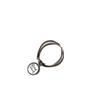 Trendy Women's 925 Sterling Silver Retro Ring - Simple, Cool Design for Index Finger