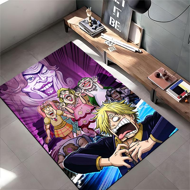 Cartoon Humor Horror Scene Suitable As a Non-slip Mat for the Living Room or Bedroom Sofa
