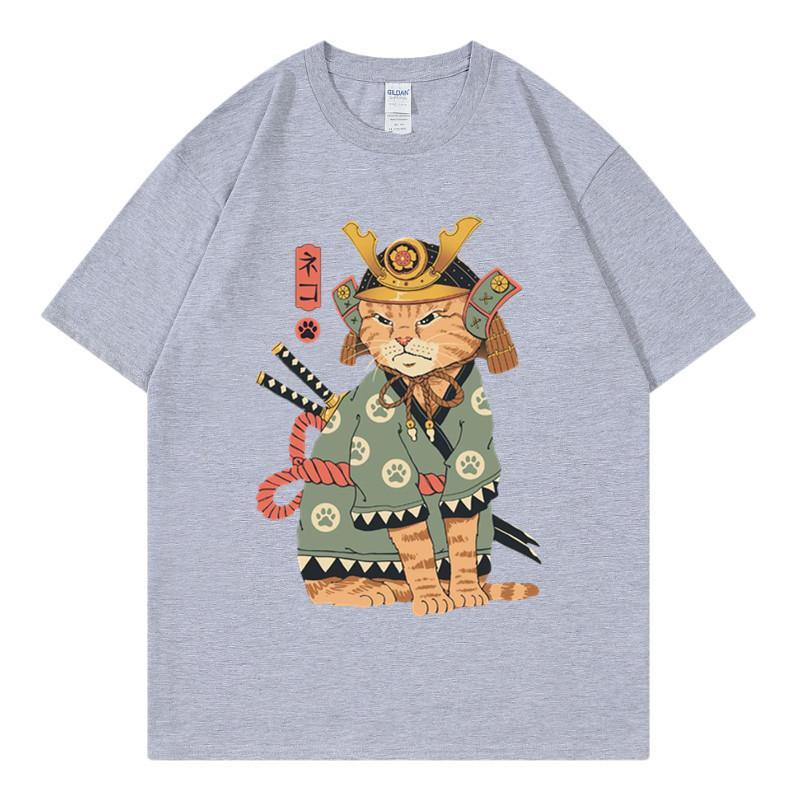 Unisexs Tshirt Summer Korean Edition New Pure Cotton Simple Cartoon Print Round Neck Short Sleeve Popular Casual Short Sl