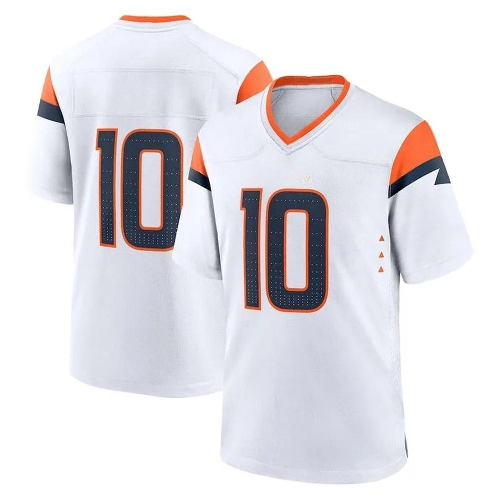 Maglietta a maniche corte da rugby estiva Denver per adulti uomini e donne Broncos Abbigliamento da allenamento Maglietta Sportiva per bambini Top casual