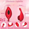 Fjernkontroll og APP Invisible Wearable Dual Vibrator 10 Frequency Vibrating Clitoral Nipple Stimulator Par Flørtende Vibrator Voksenprodukter
