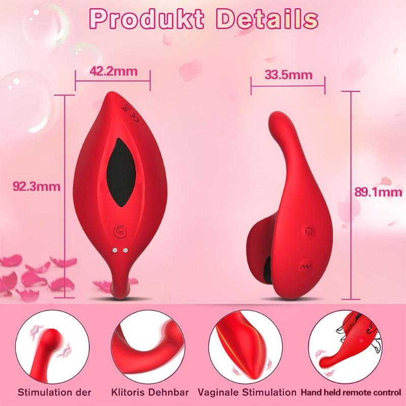 Fjernkontroll og APP Invisible Wearable Dual Vibrator 10 Frequency Vibrating Clitoral Nipple Stimulator Par Flørtende Vibrator Voksenprodukter