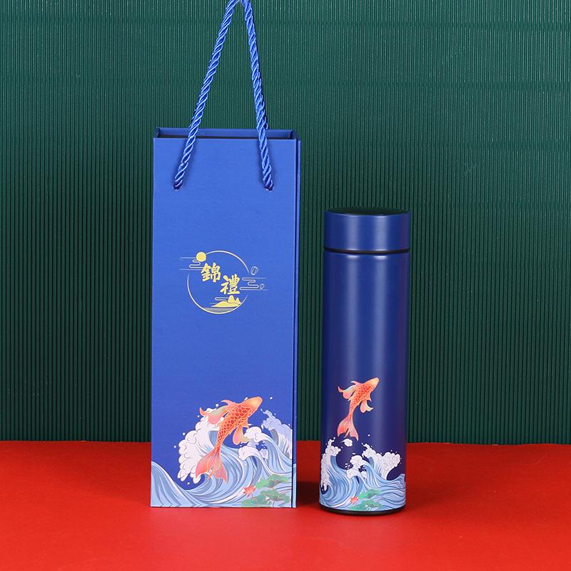 Gift Stainless Steel Smart Insulated Mug Double Vacuum Straight Mug Gift Mugs