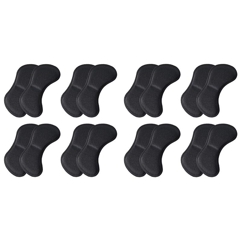 4 Pairs/8 Pairs Heel Insoles Pads Patch Pain Relief Anti-wear Cushion Feet Care Heel Protector Adhesive Back Sticker Insole