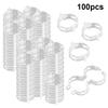 100PCS Plastic Plant Support Clips Reusable Plant Vine Connects Fixing Tool Vegetable Tomato Grafting Protect Garden Supplies