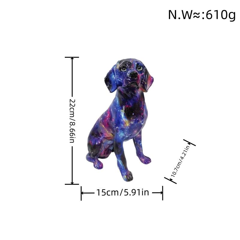 Sitzender Hund Wohnzimmer Weinschrank Handwerksdekoration Heim Desktop Büro Ornament Dekoration Geschenk