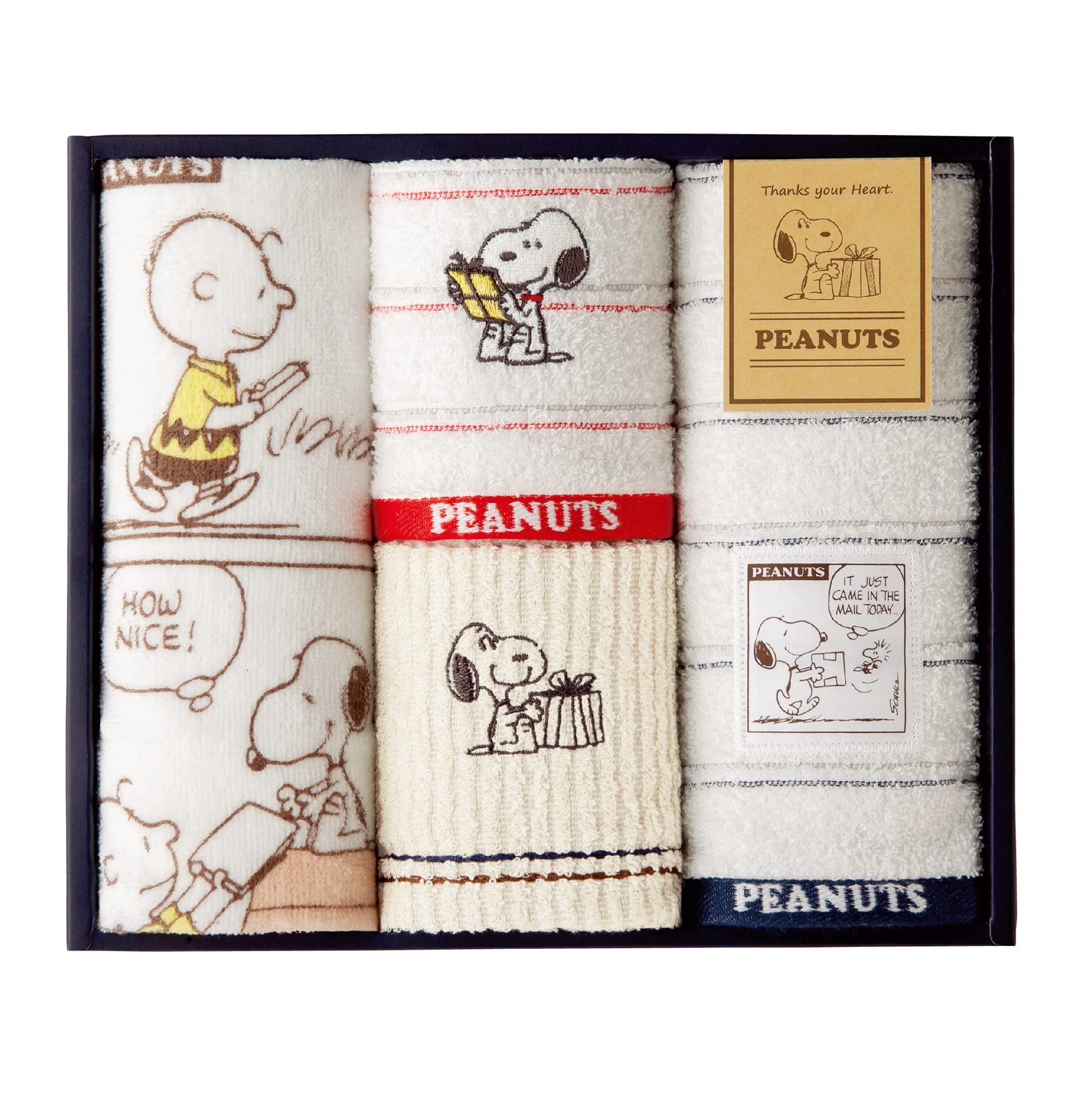 

Подарочный набор полотенец Nishikawa Snoopy ваш Сделано в TT81250605, 23x27x6см, Стираемый, Спасибо Сердца, Япония,