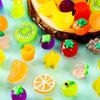 Micro-landscape Simulation Food Play Glow-in-the-dark Small Fruit Adorable Diy Blind Bag Jewelry Accessories Fruit Resin Ornaments
