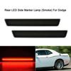 4PCS LED Front & Rear Side Marker Light Lamp IP67 For 2015-2021 Dodge Challenger