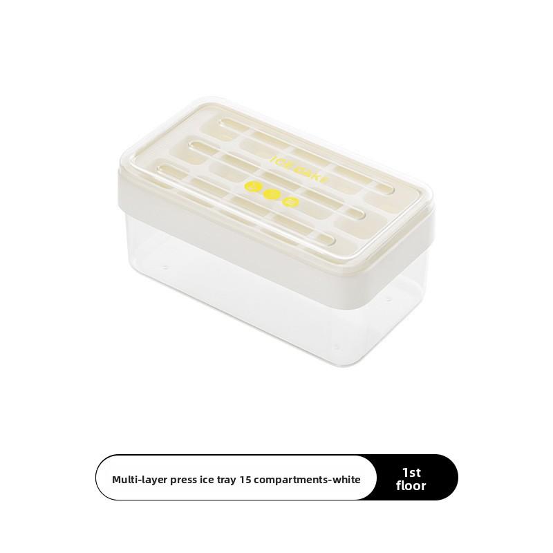 Multi-layer Pressed Food Grade Home Use Easy Release Ice Box with Lid