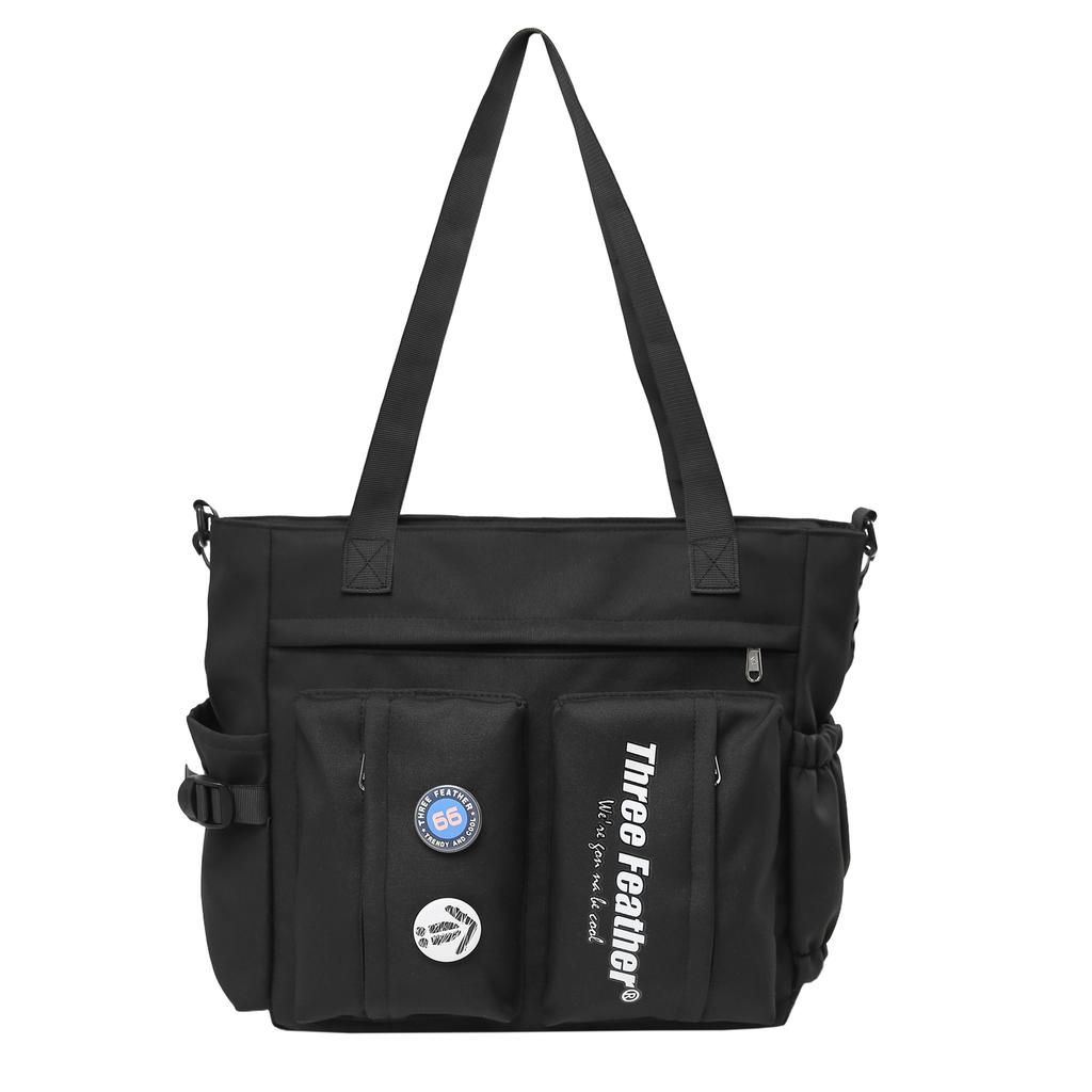 Messenger Bag mit mehreren Fächern für Herren und Damen, große Kapazität, Studenten-Klassentasche, Umhängetasche