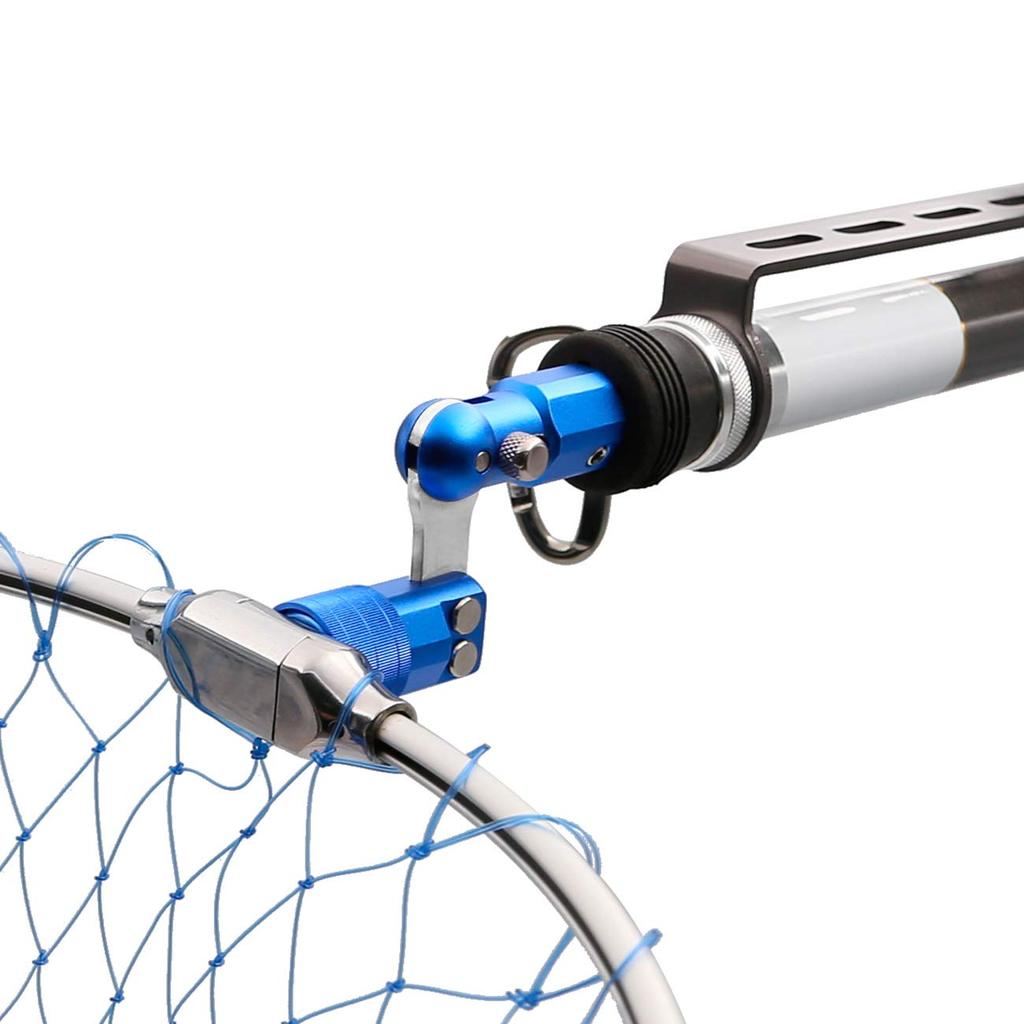 SANLIKE Tamo Joint, Joint for Fishing Net Frames, Foldable, Locking Type, Easy Installation, Net Joint Fishing Tackle, BLUE