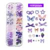 Creative Butterfly Eye Makeup Sequins Nail Art Stage Performance False Eyelashes Symphony Stickers
