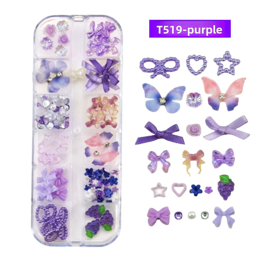 Creative Butterfly Eye Makeup Sequins Nail Art Stage Performance False Eyelashes Symphony Stickers