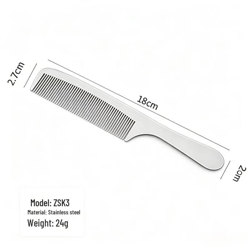 ETUB Professional Stainless Steel Hair Cutting Comb