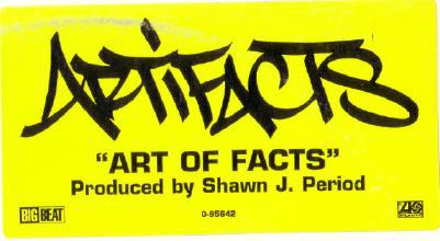 

12inch Record ARTIFACTS - Art Of Facts 095642 Big Beat 1996 US Rap & Hip-Hop/R&B Used