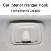 Gancio Appendiabiti Rinforzato per Tetto con Posizionamento a Fessura Anti-rottura Forte Capacità di Carico per Interni Auto per Volvo XC60 XC90 S90 V90 XC40