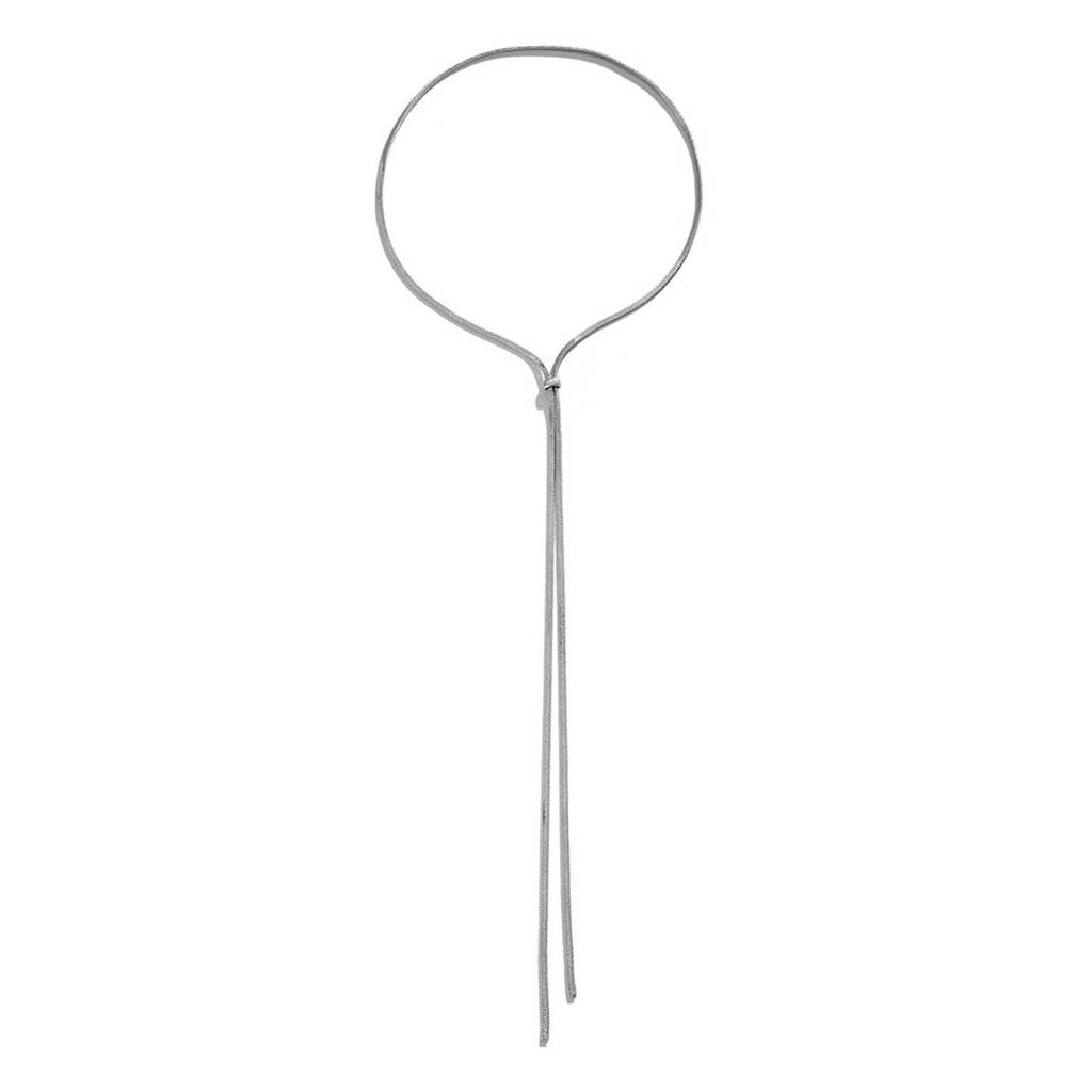 Elegant kjedehalskjede choker sjarm moteriktig og justerbar lengde lange halskjeder smykker for kvinner og jenter