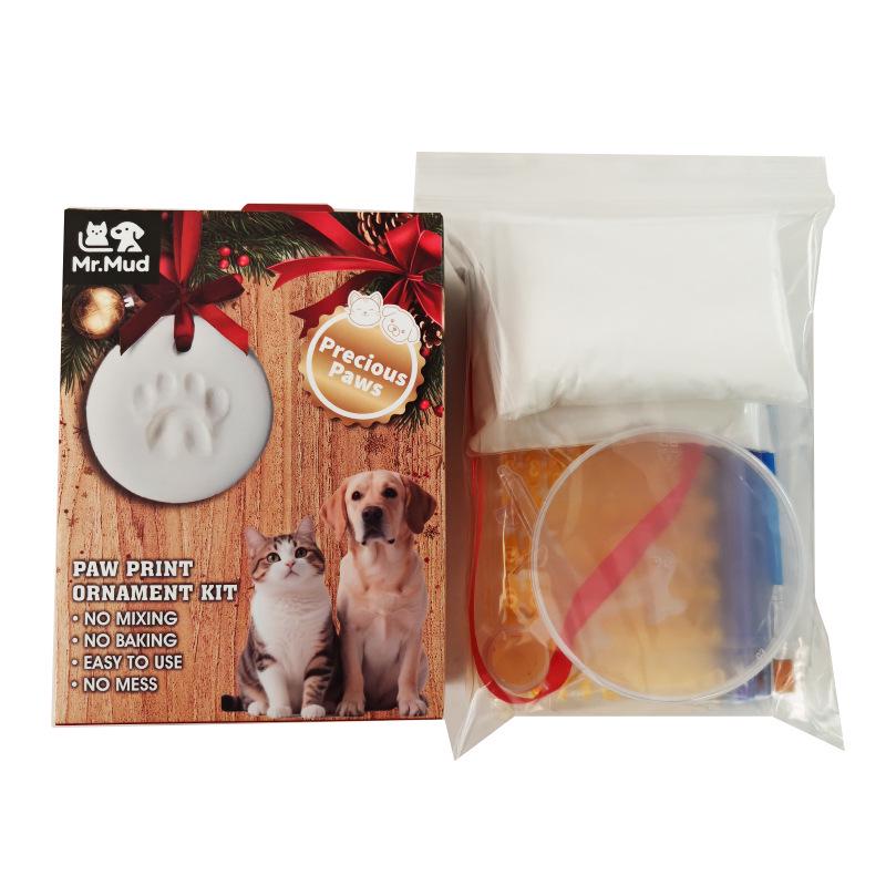 Paw Print Ink Pad Set: Pet Birthday Gift & Commemorative Handprint/Footprint Kit