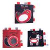 Baby Black White Red Visual Stimulation Book Animal Ocean Tag 3d Cloth Book Early Education Toy