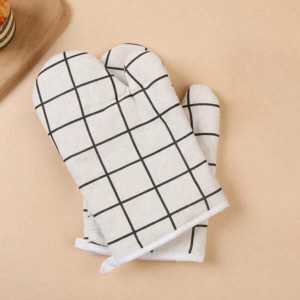 1/2 Stück Küchenbackhandschuhe Mikrowellenhandschuhe Hochtemperaturbeständige Und Isolierte Handschuhe Ofenhandschuhe Hitzebeständige Glo