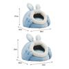 Hamster House Rabbit Shape Hamster Hideout Removable Cushion Sleeping Cage Guinea Pig Hedgehog Rat Chinchilla Bed Nest