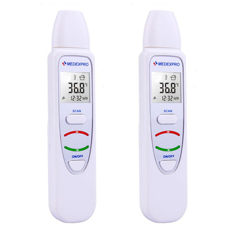 Portable Electric Factory Price Infrared Ear Digital Medical Thermometers for Child Non-Contact Fast Reading SGS Certified Plastic
