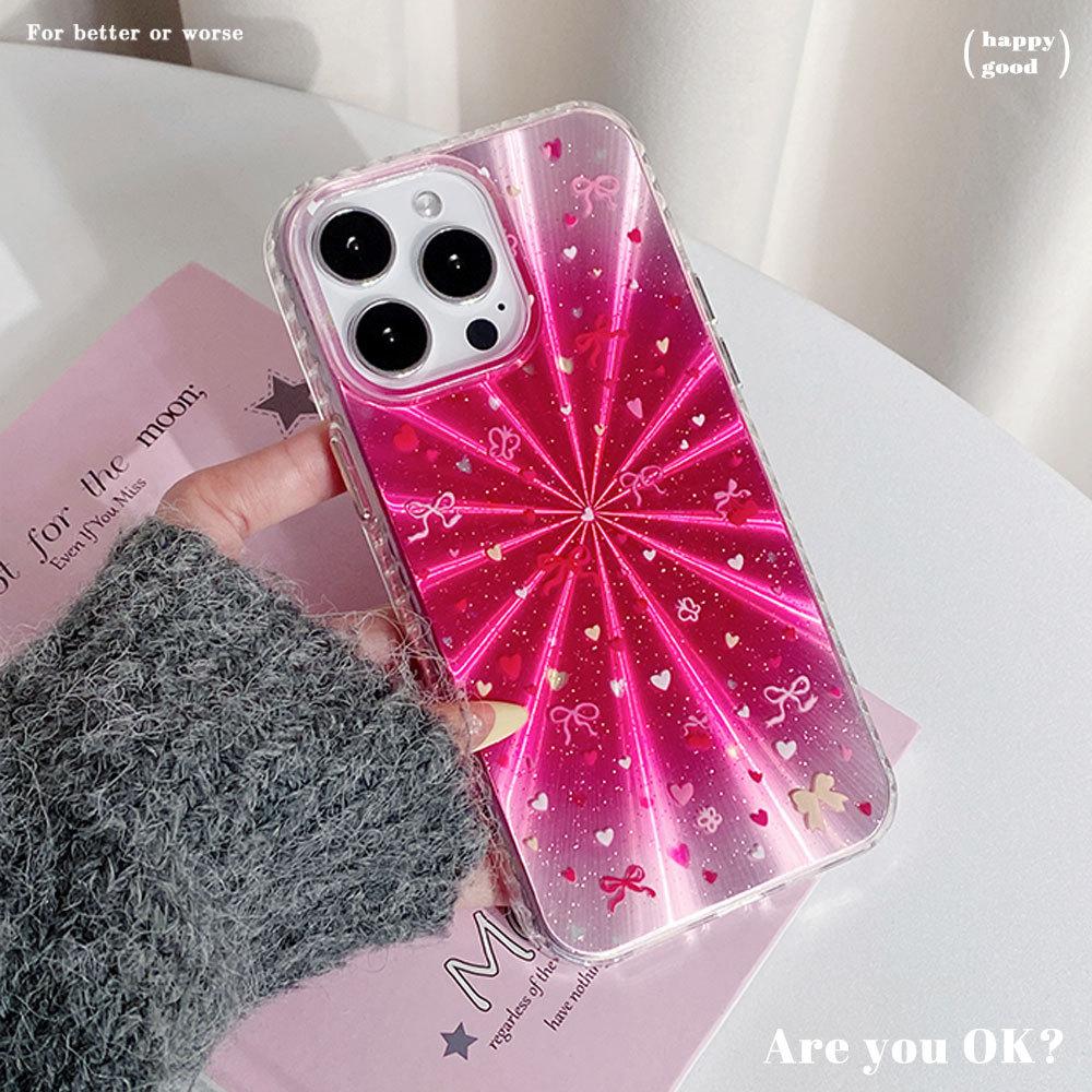 Laser Aurora Stars Applicable To Apple 16 Promax Mobile Phone Case IPhone 16 High End 15 Protective Case 14