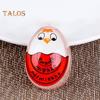 Cooking Timer Heat Sensitive Reminder Resin Convenient Soft Medium Hard Boiled Egg Timer for Dining Room