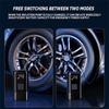 Portable For Car Tires With Digital Pressure Gauge, Cordless Portable Tire Inflator Compressor Electric Rechargeable Tire With Emergency