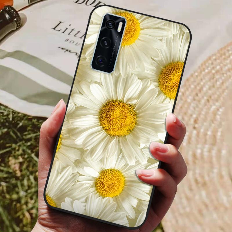 Für Coque Vivo V20 SE Hülle Silikon Rückseite Telefonhülle Für Vivo V2022 V2023 V20SE Hüllen Weiche Bumper Funda für Vivo V20 SE Tasche