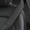 Embossed Belt Protective Cover PU Leather Car Shoulder Pad Safety Car Seat Belt Cover  Car