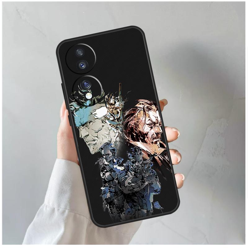 Metal Gear Solid Case For Honor Magic 6 Pro 50 70 90 Lite Magic 5 Pro X7 X8 X9 X6a X7a X8a X9a X8b X9b Cover