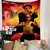 Tapisserie Murale Karate Kid, Art Affiche de Film Kung Fu Jackie Chan, Décor Mural Arts Martiaux pour Chambre à Coucher Salle de Sport Espace Homme