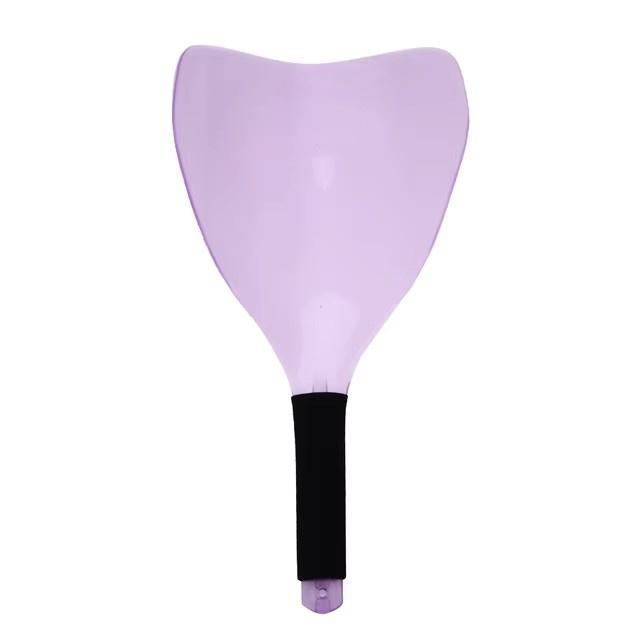 1/3pcs Hair Salon Face Shield Plastic Haircut Face Protector Mask with Sponge Handle Reusable Face Mask Cover Makeup Protector