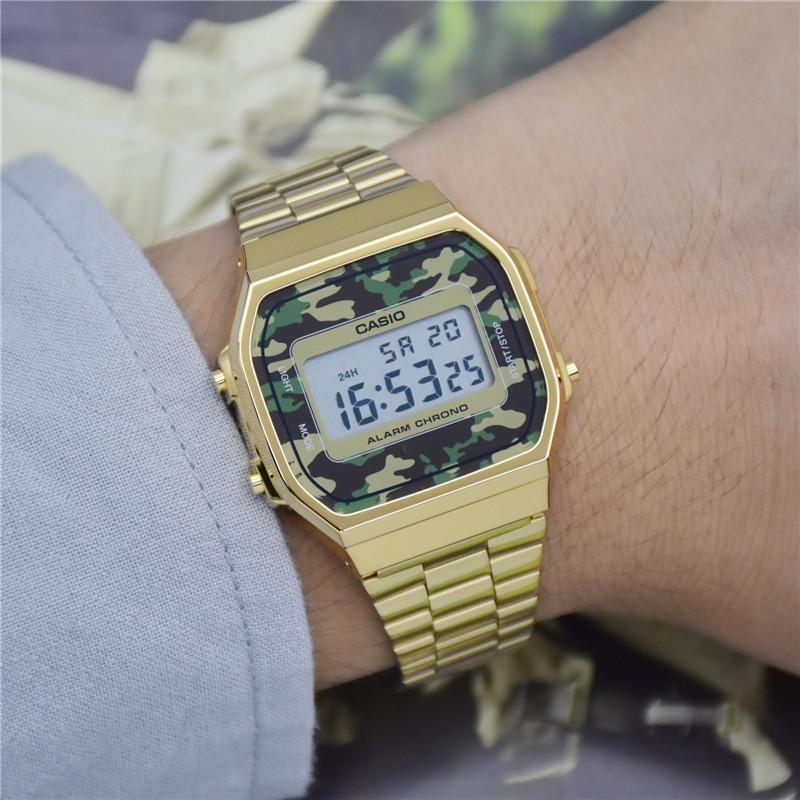 CASIO Men VINTAGE Series Gold Watch A168WEGC-3 A168WEGC-3