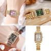 Elegant Ladies Quartz Watch With Diamond Accents For Casual Wear
