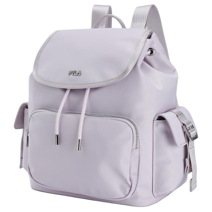 FILA Logo Design Fabric Mini Backpack Women backpack Light-Purple F13W538163FPU