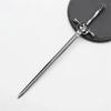 1pc Punk Metal Sword Hair Accessory Chinese Minimalist Hair Stick Diy Hairstyle Design Tool Accessory Women's Hair Clip Hairpin