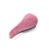 Anti Static Hair Brush Sparkling Static Free Detangling Brush Massage Comb Hair Styling Tool for All Hair Types Pink
